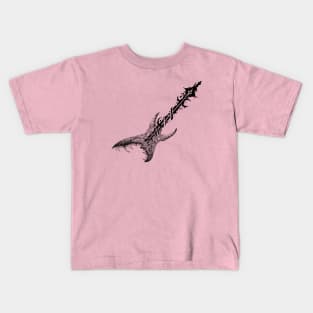 Gothic Guitar Kids T-Shirt